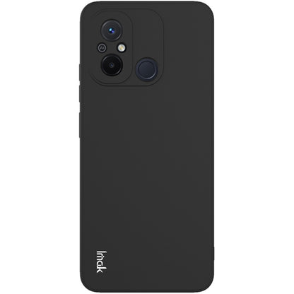 For Xiaomi Redmi 12C 4G IMAK UC-4 Series Straight Edge TPU Soft Phone Case(Black) - Xiaomi Cases by imak | Online Shopping UK | buy2fix