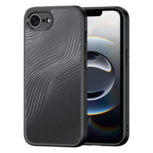 For iPhone 16e DUX DUCIS Aimo Series  Frosted Feel Phone Case(Black) - iPhone 16e Cases by DUX DUCIS | Online Shopping UK | buy2fix