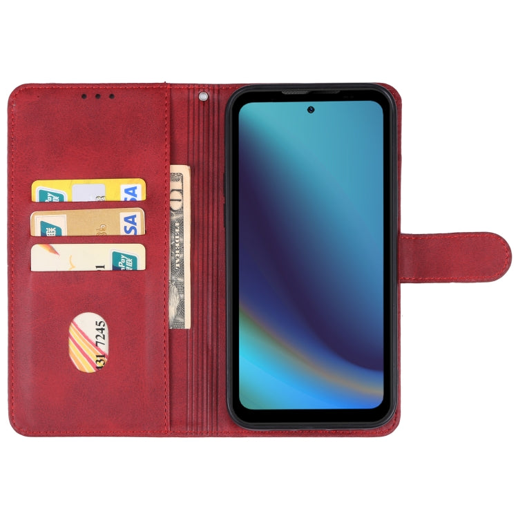 For DOOGEE V20 Pro Leather Phone Case(Red) - Doogee Cases by buy2fix | Online Shopping UK | buy2fix