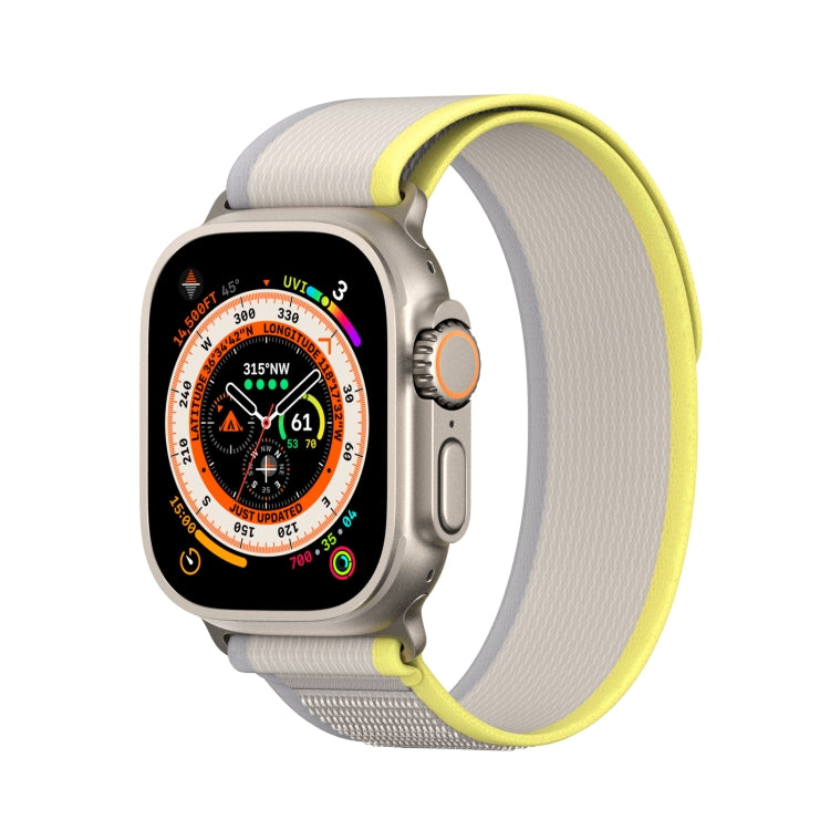 For Apple Watch 2 38mm DUX DUCIS YJ Series Nylon Watch Band(Yellow) - Watch Bands by DUX DUCIS | Online Shopping UK | buy2fix