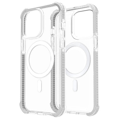 For iPhone 15 Magsafe Magnetic Acrylic Shockproof Phone Case(Transparent) - iPhone 15 Cases by buy2fix | Online Shopping UK | buy2fix
