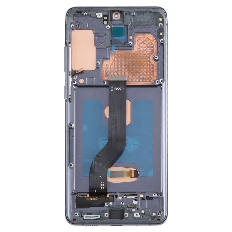 For Samsung Galaxy S20+ 4G/5G SM-G985/986 6.67 inch OLED LCD Screen Digitizer Full Assembly with Frame(Black) - Galaxy S Series Parts by buy2fix | Online Shopping UK | buy2fix