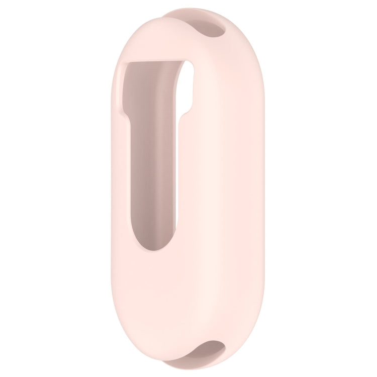 For Xiaomi Mi Band 8 Pure Color Silicone Watch Protective Case(Pink) - Watch Cases by buy2fix | Online Shopping UK | buy2fix