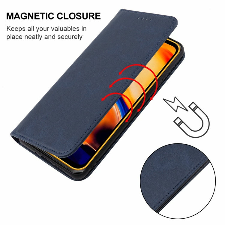 For Ulefone Armor X13 Magnetic Closure Leather Phone Case(Blue) - Ulefone Cases by buy2fix | Online Shopping UK | buy2fix