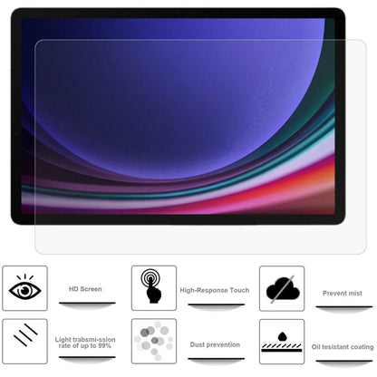 For Samsung Galaxy Tab S9+ Full Screen HD PET Screen Protector - Tab S8 Tempered Glass by buy2fix | Online Shopping UK | buy2fix