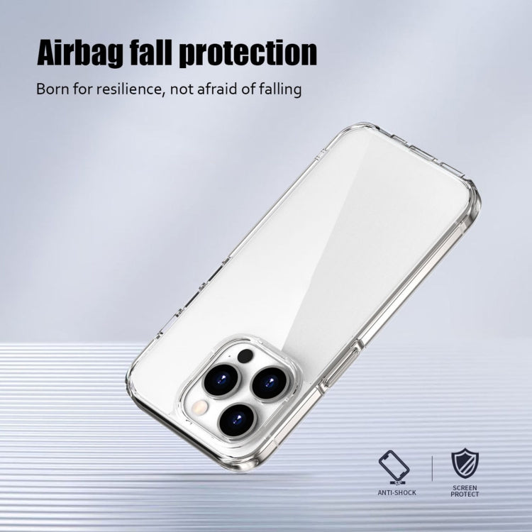 For iPhone 15 Pro Max iPAKY Aurora Series Shockproof PC + TPU Protective Phone Case(Transparent) - iPhone 15 Pro Max Cases by iPAKY | Online Shopping UK | buy2fix