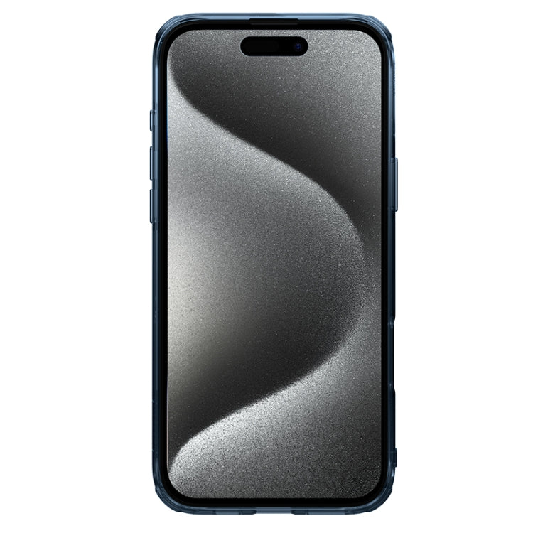 For iPhone 16 Pro Max NILLKIN Ultra Clear PC + TPU Phone Case(Blue) - iPhone 16 Pro Max Cases by NILLKIN | Online Shopping UK | buy2fix