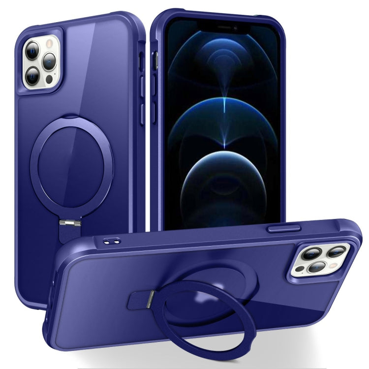 For iPhone 13 Pro MagSafe Magnetic Holder Phone Case(Klein Blue) - iPhone 13 Pro Cases by buy2fix | Online Shopping UK | buy2fix