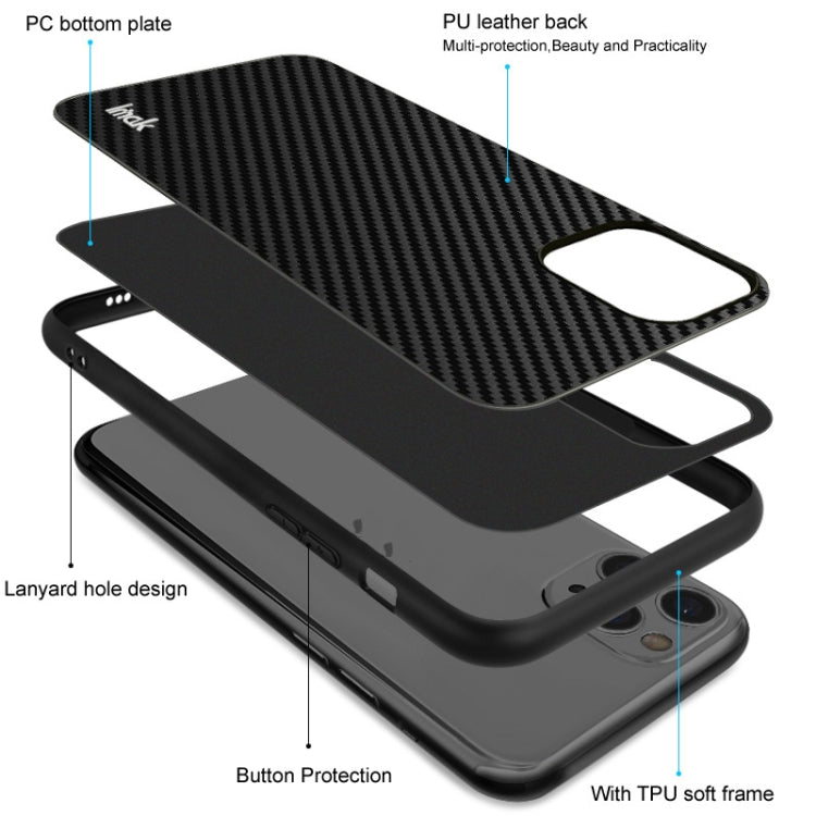 For OnePlus Ace 2 Pro 5G IMAK LX-5 Series Shockproof PC + PU + TPU Protective Phone Case(Cross Texture) - OnePlus Cases by imak | Online Shopping UK | buy2fix
