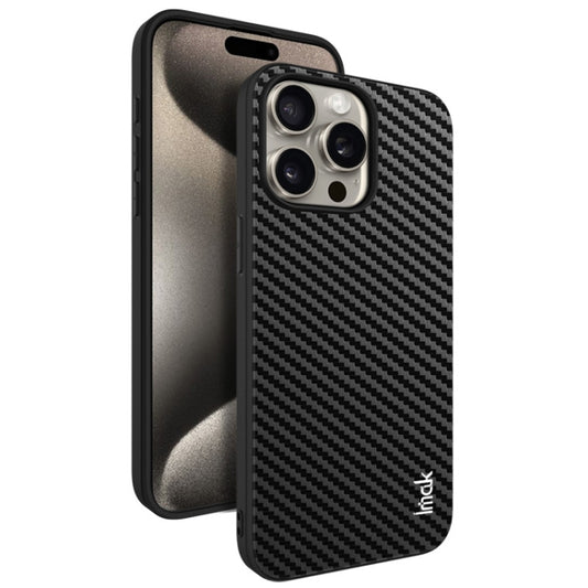 For iPhone 15 Pro IMAK LX-5 Series Shockproof PC + PU + TPU Protective Phone Case(Carbon Fiber Texture) - iPhone 15 Pro Cases by imak | Online Shopping UK | buy2fix