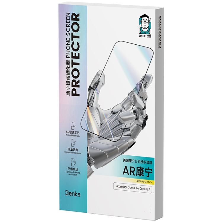 For iPhone 15 Pro Max Benks King Kong Corning AR Antireflective Tempered Glass Film - iPhone 15 Pro Max Tempered Glass by Benks | Online Shopping UK | buy2fix