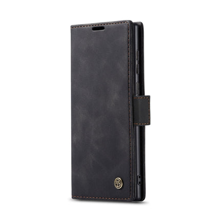 ForSamsung Galaxy S24 Ultra 5G CaseMe 013 Multifunctional Horizontal Flip Leather Phone Case(Black) - Galaxy S24 Ultra 5G Cases by CaseMe | Online Shopping UK | buy2fix