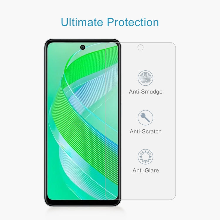 For Infinix Smart 8 Pro 50pcs 0.26mm 9H 2.5D Tempered Glass Film - Infinix Tempered Glass by buy2fix | Online Shopping UK | buy2fix