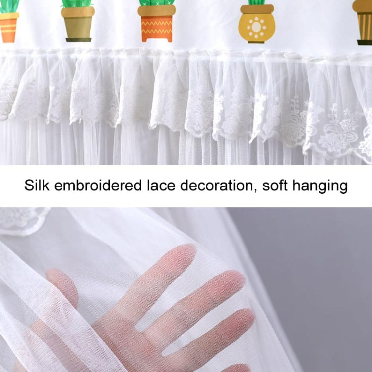 Do Not Take Dust-proof And Anti Direct Blowing Simple Wind Hanging Machine Air Conditioner Moon Cover, Size:Width 86 × Thickness 20 × Height 90cm(Plantain Leaves) - Dust Covers by buy2fix | Online Shopping UK | buy2fix