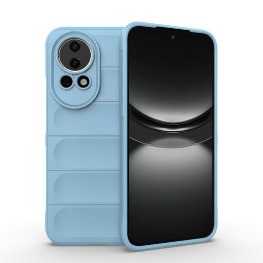 For Huawei nova 12 5G Magic Shield TPU + Flannel Phone Case(Light Blue) - Huawei Cases by buy2fix | Online Shopping UK | buy2fix
