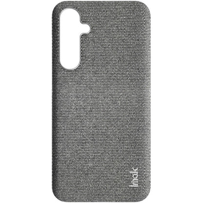 For Samsung Galaxy S23 FE 5G imak Ruiyi Series Cloth Texture PU + PC Phone Case(Light Grey) - Galaxy S23 FE 5G Cases by imak | Online Shopping UK | buy2fix