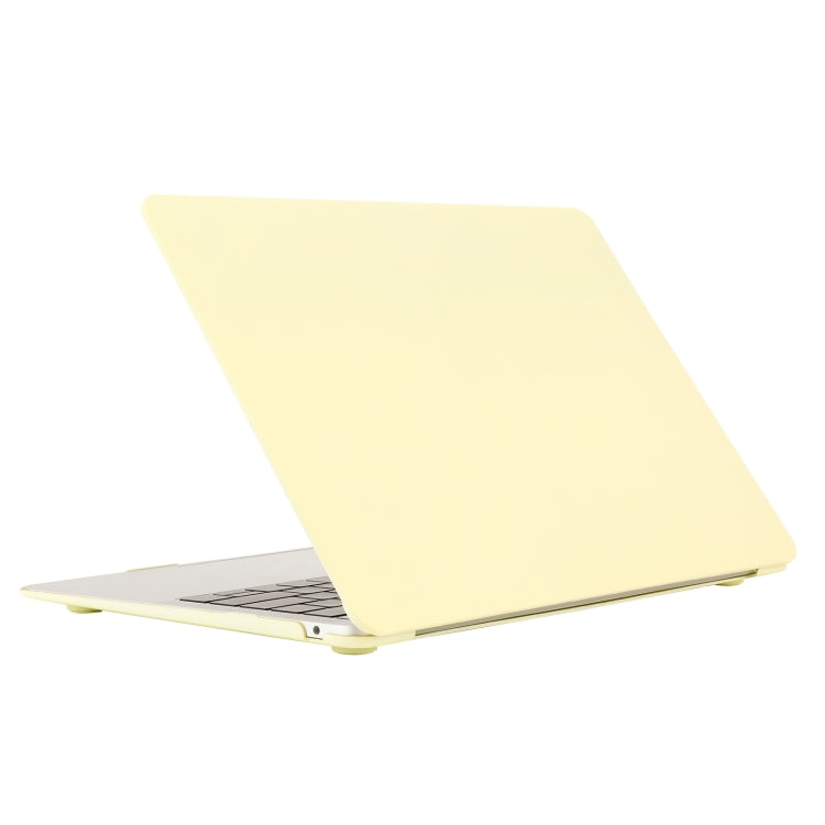 For MacBook Pro 16 inch M3 Max Cream Style Laptop Plastic Protective Case(Cream Yellow) - MacBook Pro Cases by buy2fix | Online Shopping UK | buy2fix