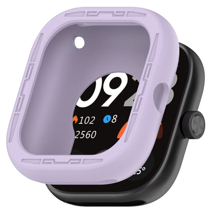 For Redmi Watch 4 Silicone Smart Watch Protective Case(Purple) - Watch Cases by buy2fix | Online Shopping UK | buy2fix