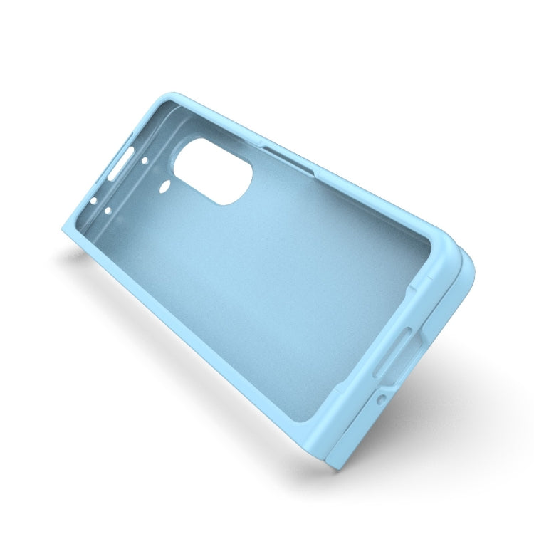 For Samsung Galaxy Z Fold5 5G Magic Shield Fold PC Shockproof Phone Case(Light Blue) - Galaxy Z Fold5 Cases by buy2fix | Online Shopping UK | buy2fix