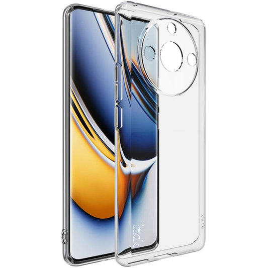 For Realme 11 Pro+ 5G imak UX-5 Series Transparent Shockproof TPU Protective Case(Transparent) - Realme Cases by imak | Online Shopping UK | buy2fix