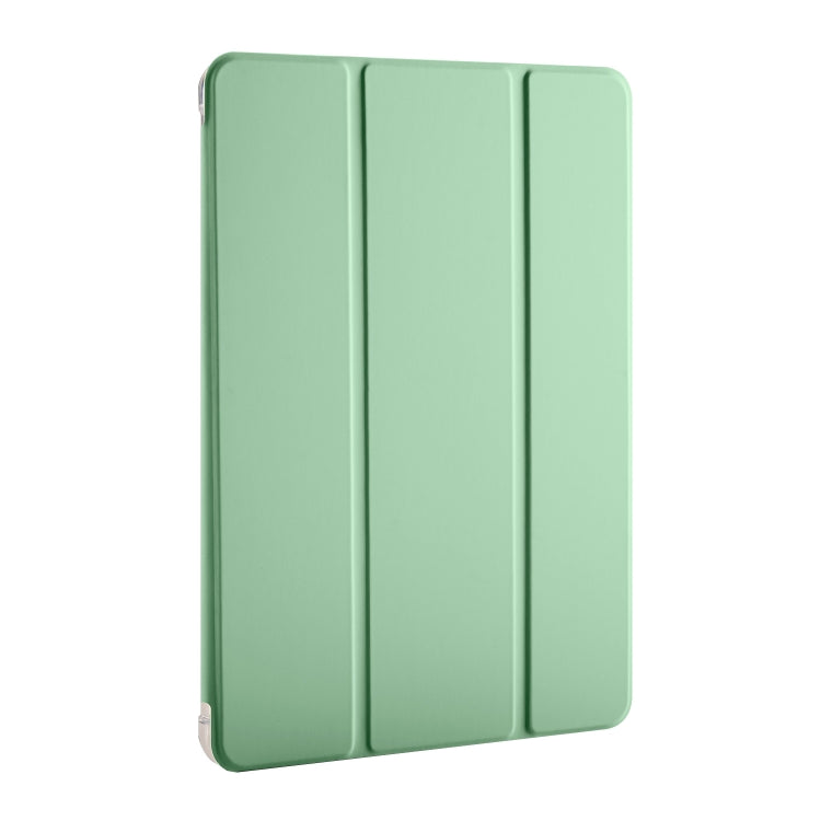 For Huawei MatePad Pro 11 2024 3-fold Clear TPU Leather Tablet Case with Pen Slot(Matcha Green) - Huawei by buy2fix | Online Shopping UK | buy2fix