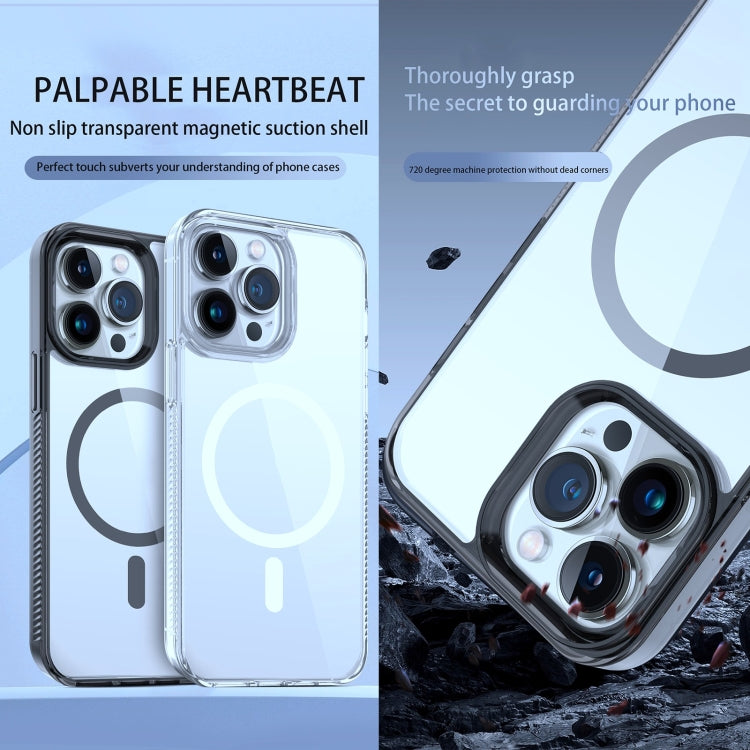 For iPhone 15 2.5mm MagSafe Acrylic Hybrid TPU Phone Case(Transparent) - iPhone 15 Cases by buy2fix | Online Shopping UK | buy2fix