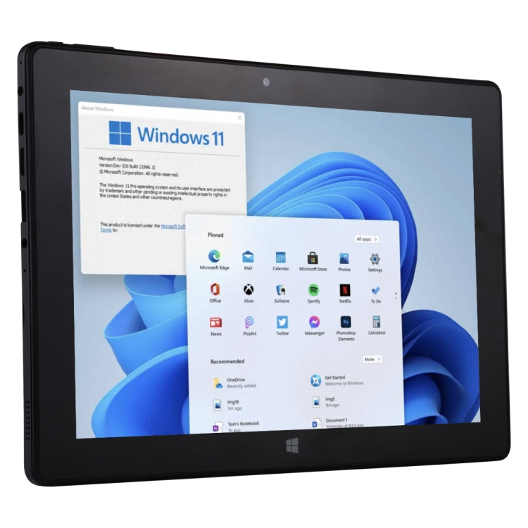 HONGSAMDE 10.1 inch 2 in 1 Tablet PC, 8GB+128GB, Windows 11, Intel Gemini Lake J4125 Quad Core with Keyboard(Black) - Other by Hongsamde | Online Shopping UK | buy2fix