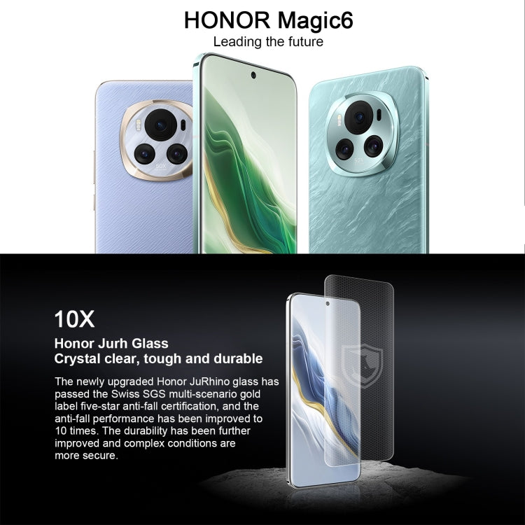 Honor Magic6, 16GB+512GB, 6.78 inch Magic OS 8.0 Snapdragon 8 Gen 3 Octa Core up to 3.3GHz, Network: 5G, OTG, NFC, Support Google Play(Green) - Honor by Huawei | Online Shopping UK | buy2fix