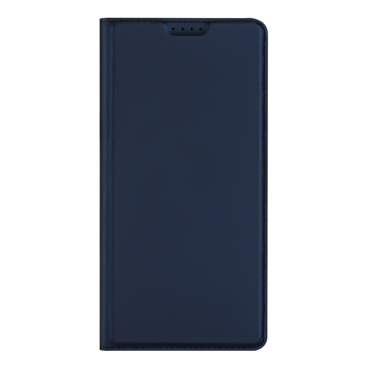 For Xiaomi Redmi Note 13 Pro+ 5G DUX DUCIS Skin Pro Series Flip Leather Phone Case(Blue) - Note 13 Pro+ Cases by DUX DUCIS | Online Shopping UK | buy2fix