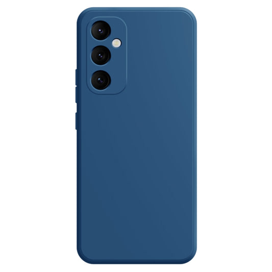 For Samsung Galaxy A55 Imitation Liquid Silicone Phone Case(Blue) - Galaxy Phone Cases by buy2fix | Online Shopping UK | buy2fix