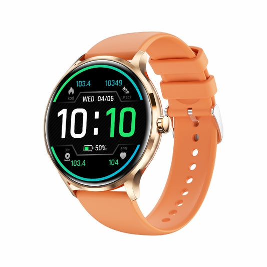 QS80 1.39 inch BT5.2 Smart Sport Watch, Support Bluetooth Call / Sleep / Blood Oxygen / Temperature / Heart Rate / Blood Pressure Health Monitor(Orange) - Smart Watches by buy2fix | Online Shopping UK | buy2fix