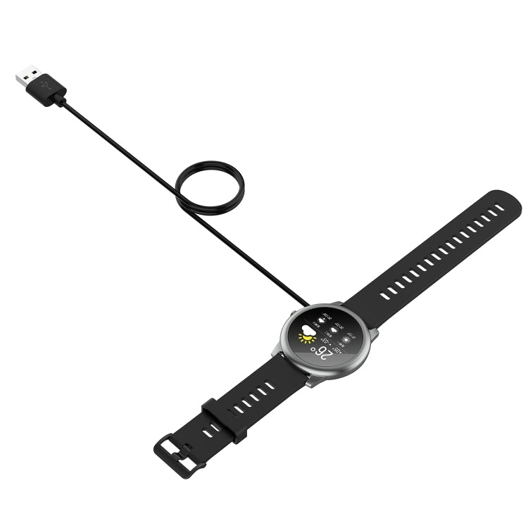 For OnePlus Nord Watch Smart Watch Magnetic Charging Cable, Length:1m(Black) - Charger by buy2fix | Online Shopping UK | buy2fix