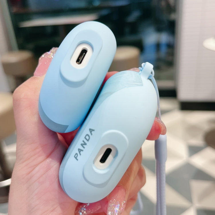 For Huawei FreeBuds 4i / 5i Bluetooth Wireless Earphone Frosted Protective Case(Cyan-blue) - Huawei Earphone Case by buy2fix | Online Shopping UK | buy2fix