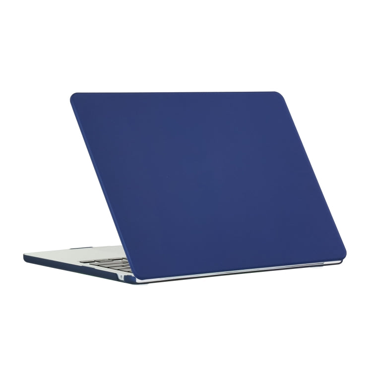 For MacBook Air 15.3 2024 A2941 (M2)/A3114 (M3) Laptop Matte Style Protective Case(Peony Blue) - MacBook Air Cases by buy2fix | Online Shopping UK | buy2fix