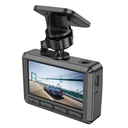 hoco DV2 Driving Recorder with 2.45 inch Screen Display(Black) - Car DVRs by hoco | Online Shopping UK | buy2fix