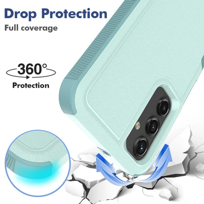 For Samsung Galaxy A15 5G 2 in 1 PC + TPU Phone Case(Light Green) - Galaxy Phone Cases by buy2fix | Online Shopping UK | buy2fix