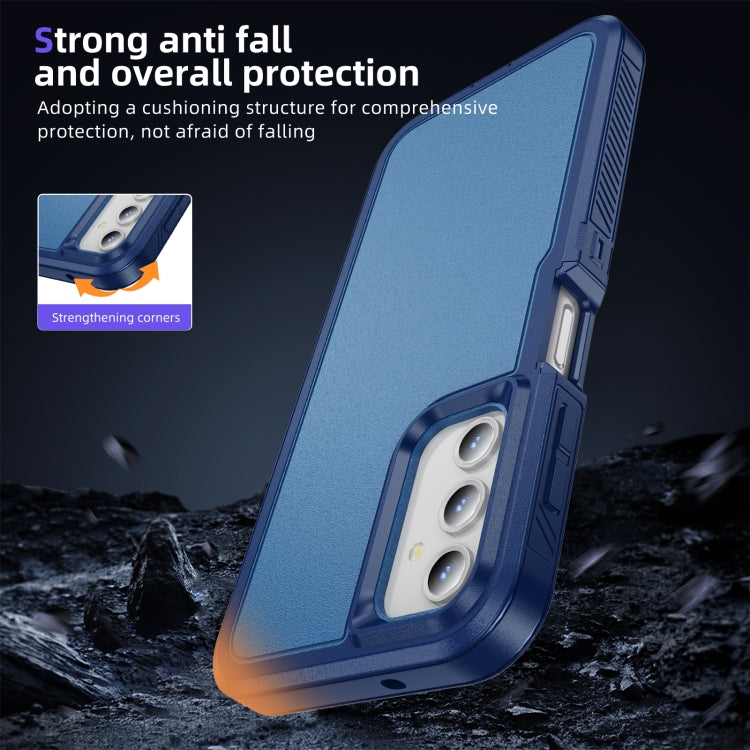 For Samsung Galaxy A15 5G / 4G Guard Life Waterproof Frosted Phone Case(Royal Blue) - Galaxy Phone Cases by buy2fix | Online Shopping UK | buy2fix