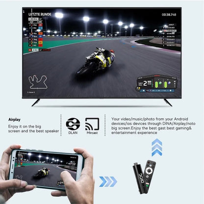 LEMFO DQ10 Allwinner H618 Quad Core ARM Cortex A53 8K HD Android TV Stick, RAM:4GB+32GB(UK Plug) - Android TV Sticks by LEMFO | Online Shopping UK | buy2fix