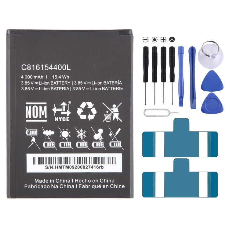 For BLU C816154400L 4000mAh Battery Replacement - Others by buy2fix | Online Shopping UK | buy2fix