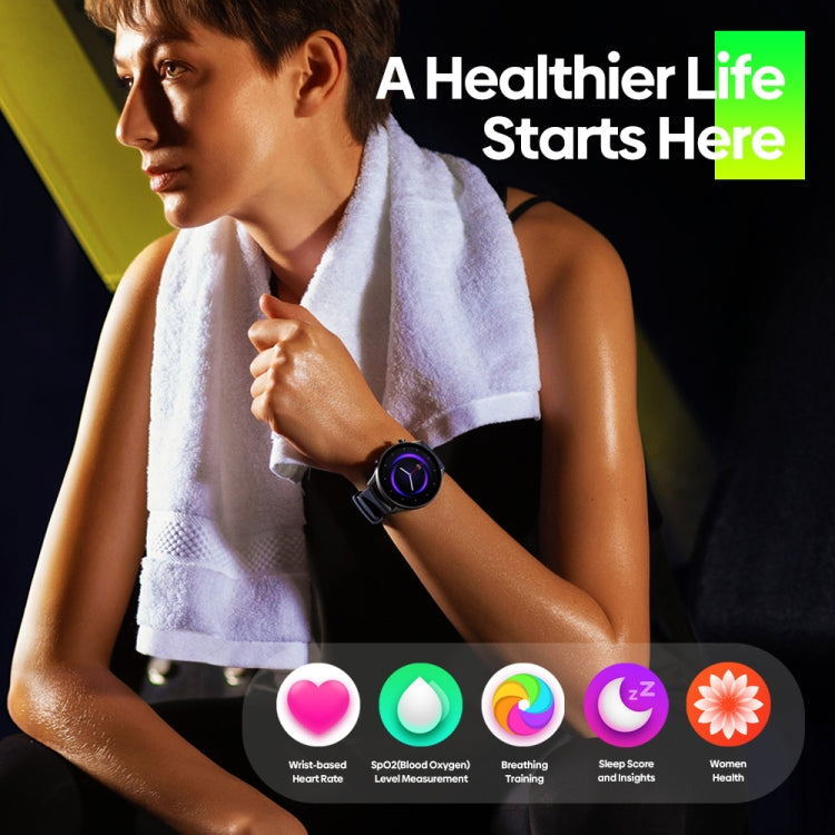 Zeblaze Btalk 2 Lite 1.39 inch Screen IP68 Smart Watch Supports Voice Calling / Health Monitoring(Black) - Smart Watches by Zeblaze | Online Shopping UK | buy2fix