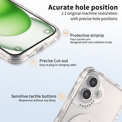 For iPhone 16 Plus Dreamland MagSafe Magnetic 3 in 1 TPU + PC Phone Case(Transparent) - iPhone 16 Plus Cases by buy2fix | Online Shopping UK | buy2fix