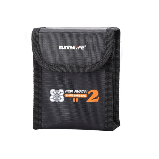 For DJI Avata 2 Sunnylife Battery Explosion-proof Safe Bag Protective Li-Po Safe Bag(For 2pcs Batteries) -  by Sunnylife | Online Shopping UK | buy2fix