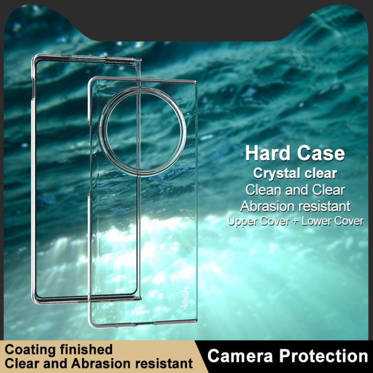 For vivo X Fold3 Pro imak Wing II Wear-resisting Crystal Phone Protective Case - vivo Cases by imak | Online Shopping UK | buy2fix
