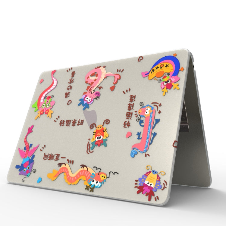 For MacBook Air 13.6 M2 A2681 / M3 A3113 UV Printed Pattern Laptop Frosted Protective Case(DDC-1683) - MacBook Air Cases by buy2fix | Online Shopping UK | buy2fix