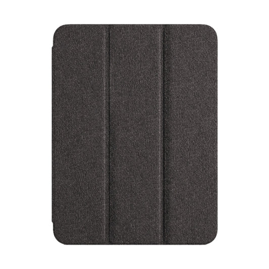 For iPad Pro 11 2022 / 2021 / 2020 ZGA Tri-Fold Voltage Smart Leather Tablet Case(Grey) - iPad Pro 11 (2022/2021) Cases by ZGA | Online Shopping UK | buy2fix