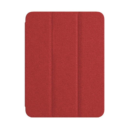 For iPad 10.2 2021/2020/2019 ZGA Tri-Fold Voltage Smart Leather Tablet Case(Red) - iPad 10.2 Cases by ZGA | Online Shopping UK | buy2fix