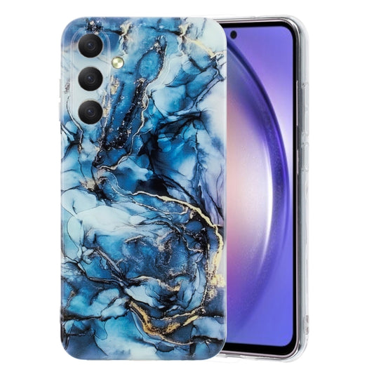 For Samsung Galaxy A25 IMD Marble Pattern TPU Phone Case(Grey) - Galaxy Phone Cases by buy2fix | Online Shopping UK | buy2fix