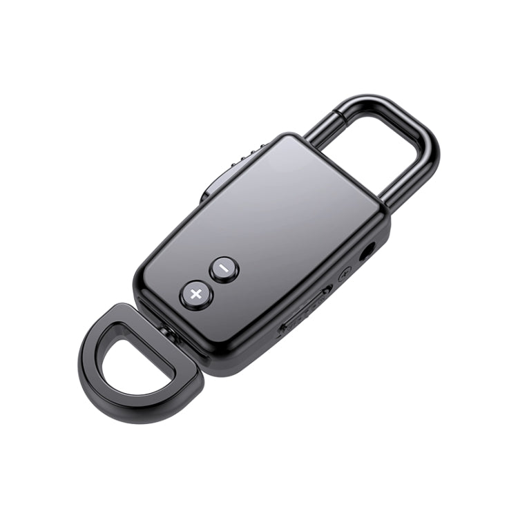 JNN S20 Zinc Alloy Keychain Voice Recorder, Memory:16GB(Black) - Other Style by JNN | Online Shopping UK | buy2fix