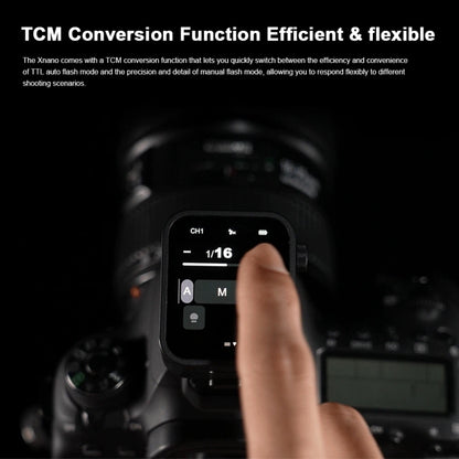 Godox X3 TTL Wireless Flash Trigger Touch Screen Flash Transmitter For FUJIFILM(Black) - Wireless Flash Trigger by Godox | Online Shopping UK | buy2fix