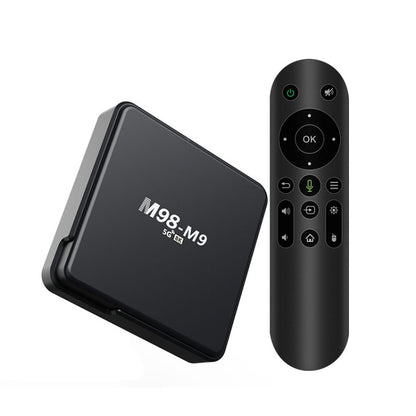 M98-M9 Quad-core ARM Cortex-A53 WiFi Bluetooth 4K HD Android TV Box, RAM:2GB+8GB(EU Plug) - Allwinner H3 by buy2fix | Online Shopping UK | buy2fix